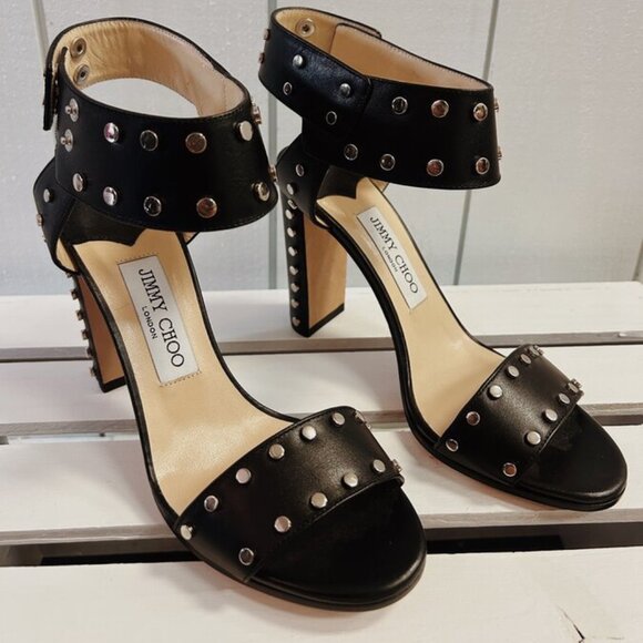 Jimmy Choo Veto Studded Heels Size - Main Image